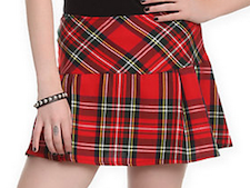 Punk Tarten Plaid Skirt