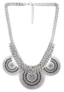Statement Necklace Silver