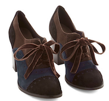 Fall oxford lace up shoes