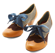 Fall oxford lace up shoes