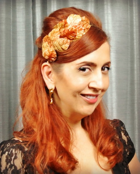 Vintage Floral Headband from Chatter Blossom