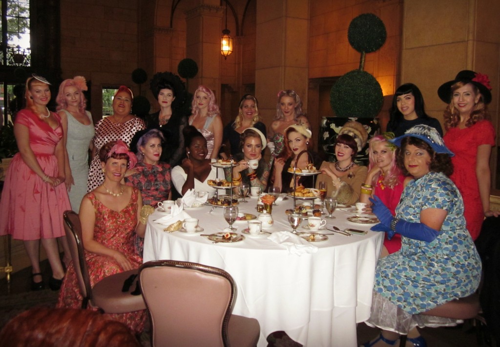 Retro Style Ladies Tea Party