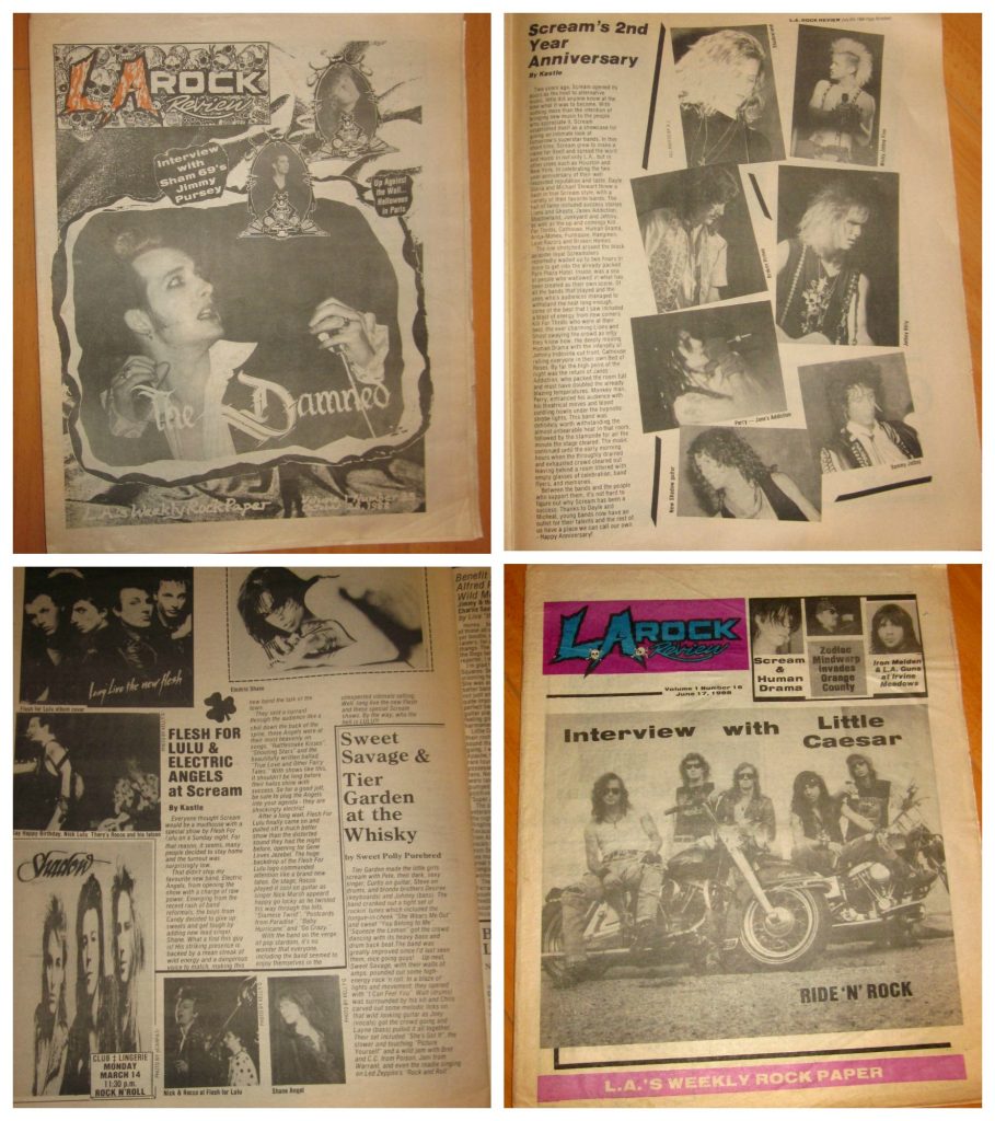 LA Rock Review, Los Angeles Music Fanzine