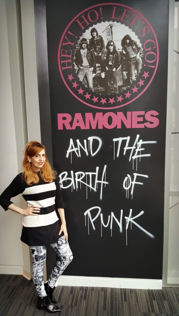 Stiletto City at Ramone Exhibit, Grammy Museum LA