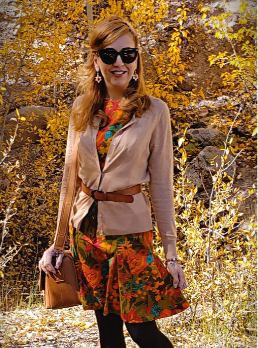 Fall fashion vintage-inspired look